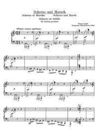 Scherzo et marche en fa - Franz Liszt